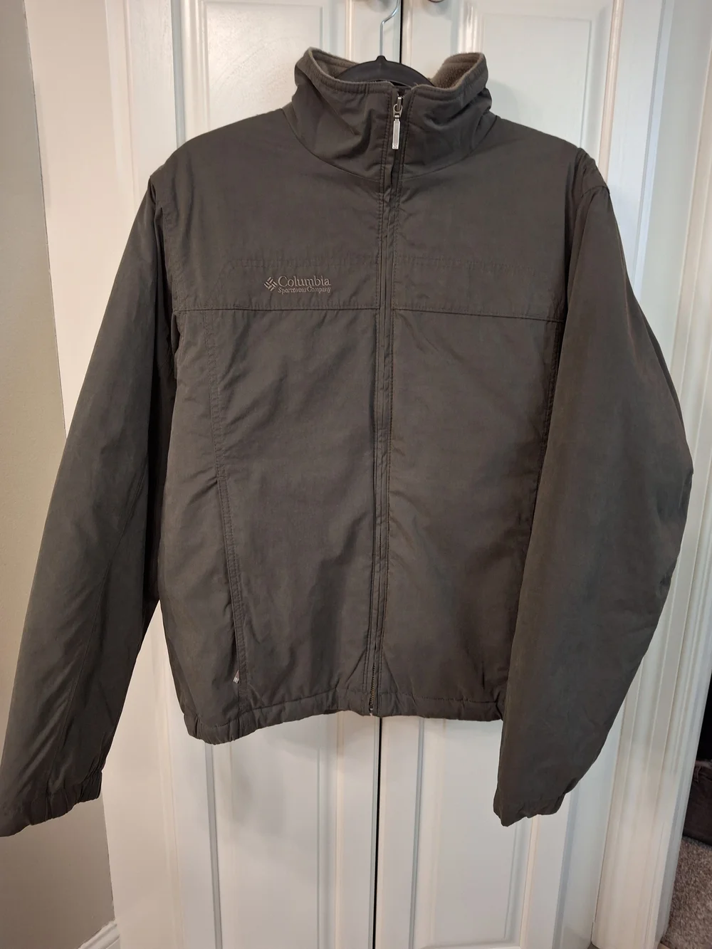 Columbia Men's Charcoal Full-Zip Bomber Jacket